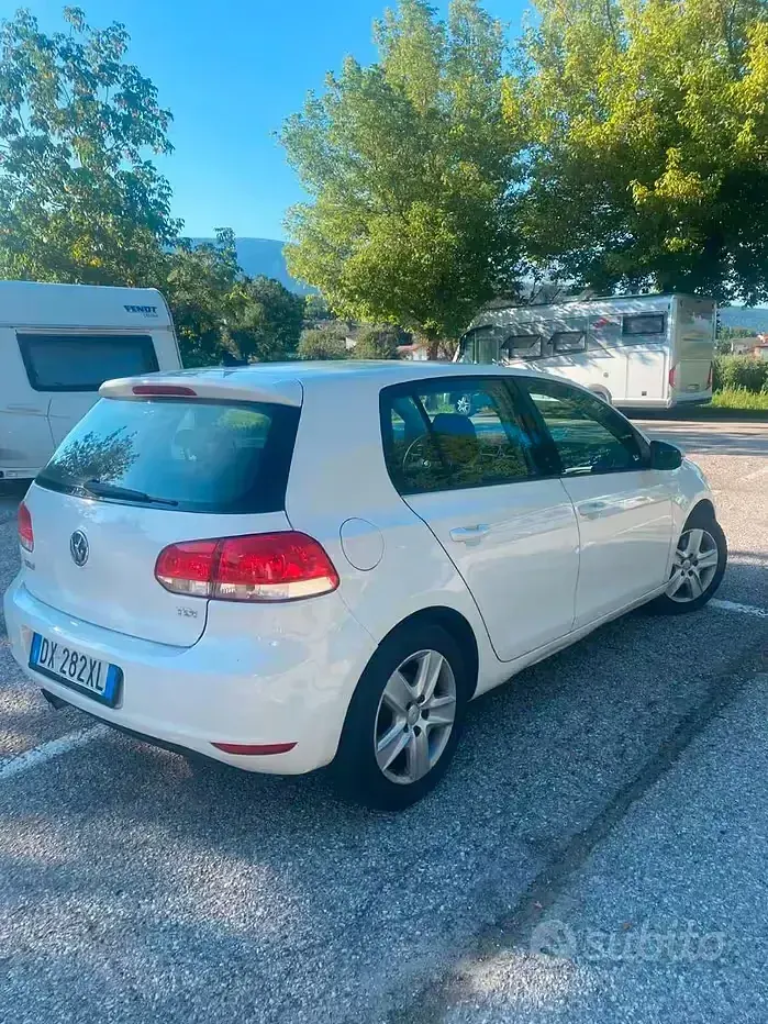 Usata VW Golf VI 110 CV (80 kW) 2009 Grigio Berlina