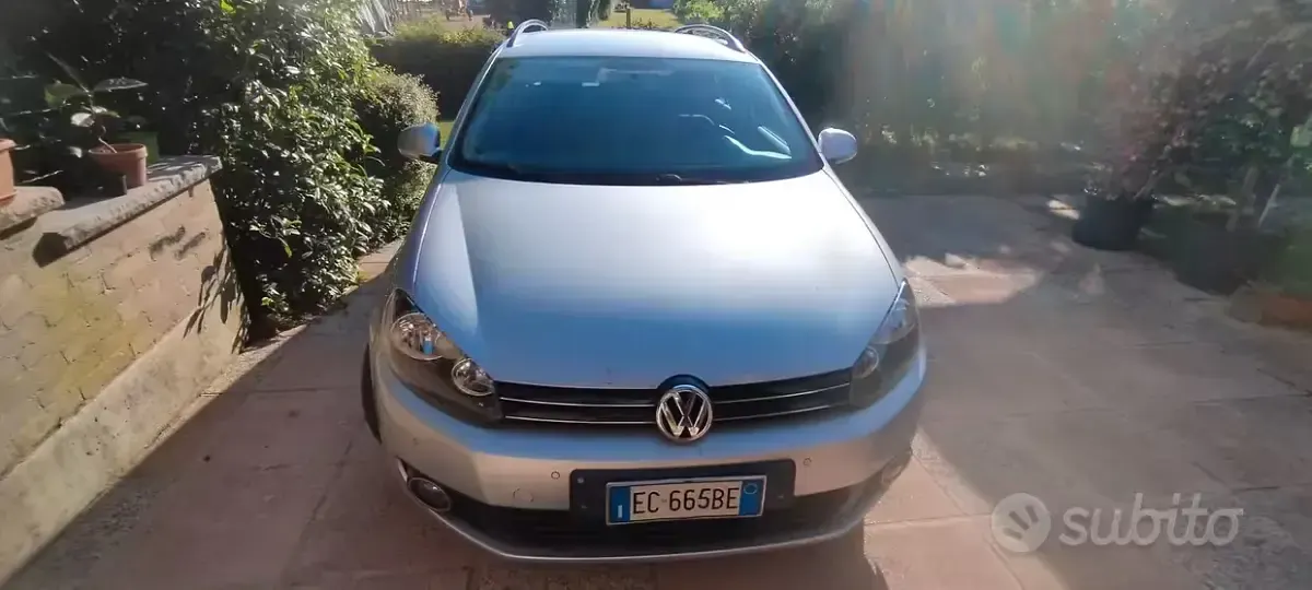 Usata VW Golf VI 105 CV (77 kW) 2010 Grigio Utilitaria