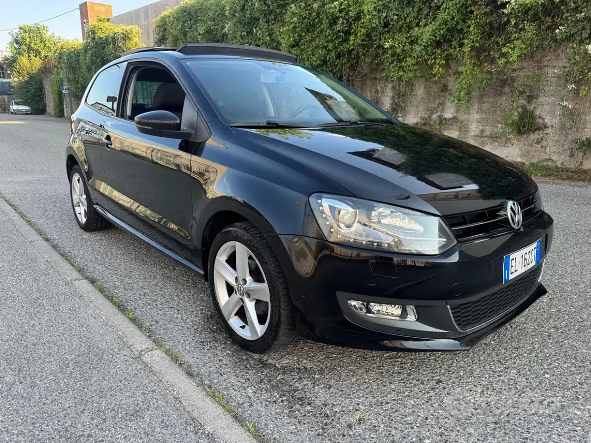 Usata VW Polo 85 CV (62 kW) 2011 Nero Utilitaria