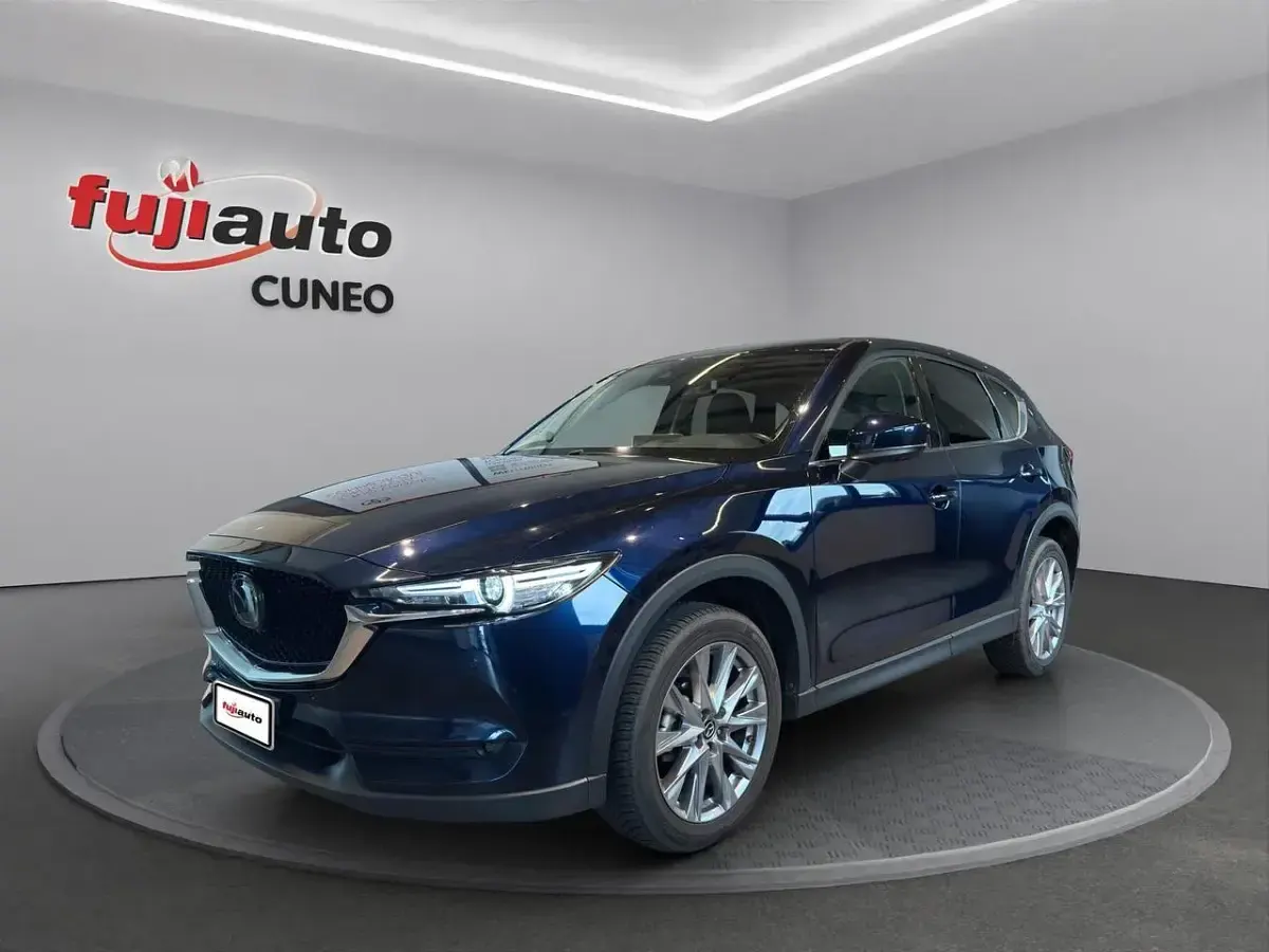 Usata Mazda CX-5 Exclusive 165 CV (121 kW) 2021 Blu scuro SUV