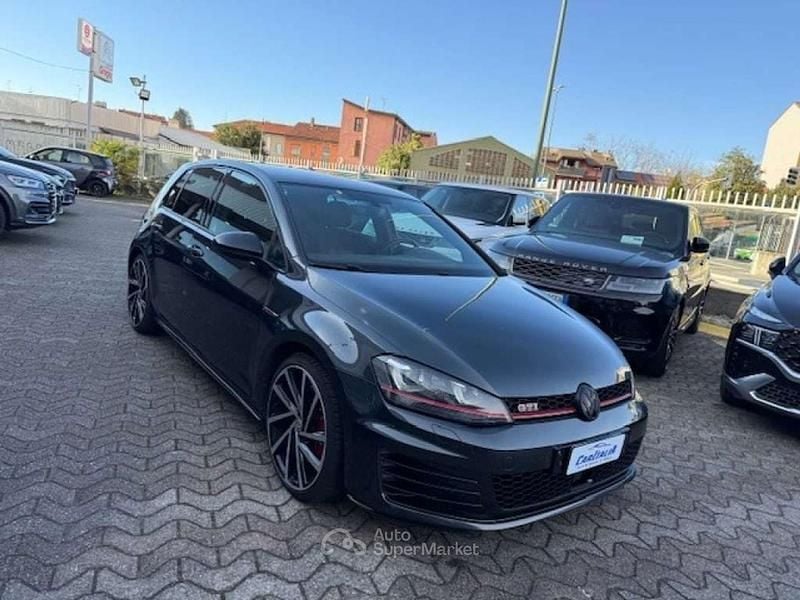 Usata VW Golf VII GTI 230 CV (169 kW) 2017 Grigio scuro Berlina