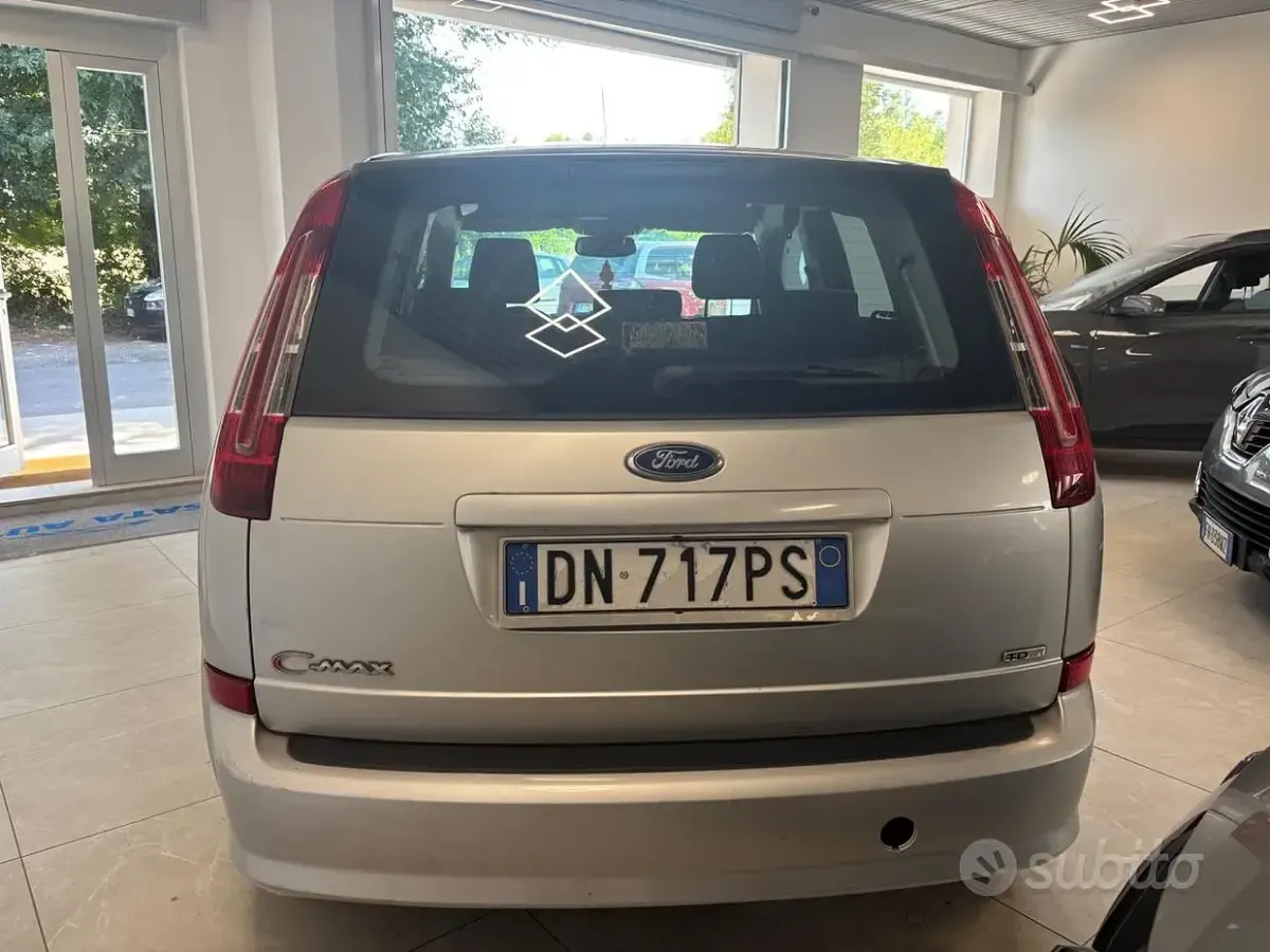 Usata Ford C-MAX Titanium 109 CV (80 kW) 2009 Grigio Monovolume
