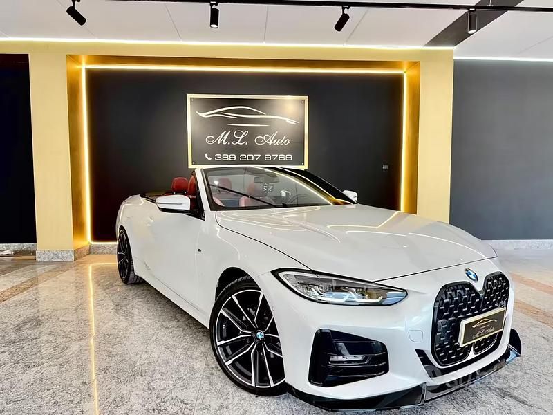 Usata BMW 420 M Sport 184 CV (135 kW) 2022 Bianco Cabrio
