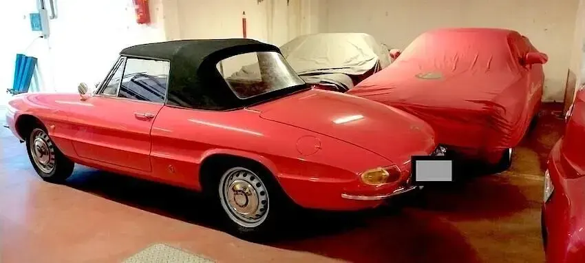 Usata Alfa Romeo Spider 101 CV (74 kW) 1967 Rosso Cabrio
