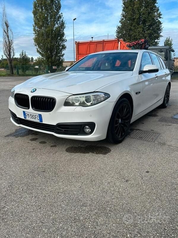 Usata BMW 525 218 CV (160 kW) 2014 Bianco Station wagon