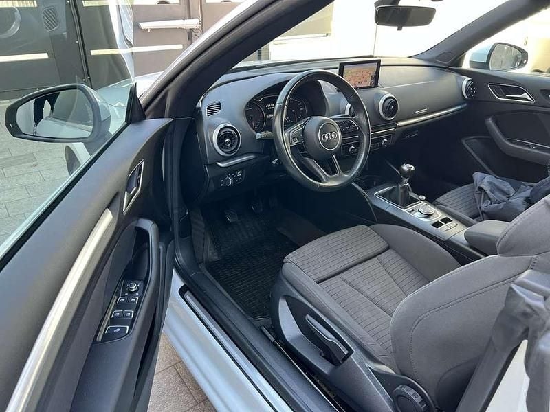 Usata Audi A3 Cabriolet Sport 116 CV (85 kW) 2018 Bianco Cabrio