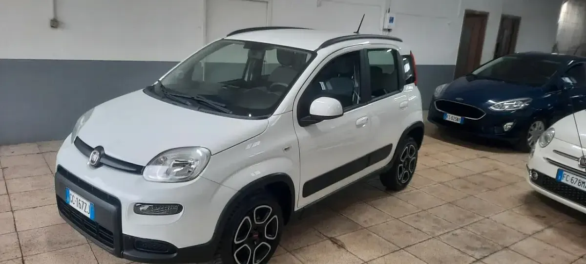 Usata Fiat Panda Cross Cross 70 CV (51 kW) 2021 Bianco Utilitaria