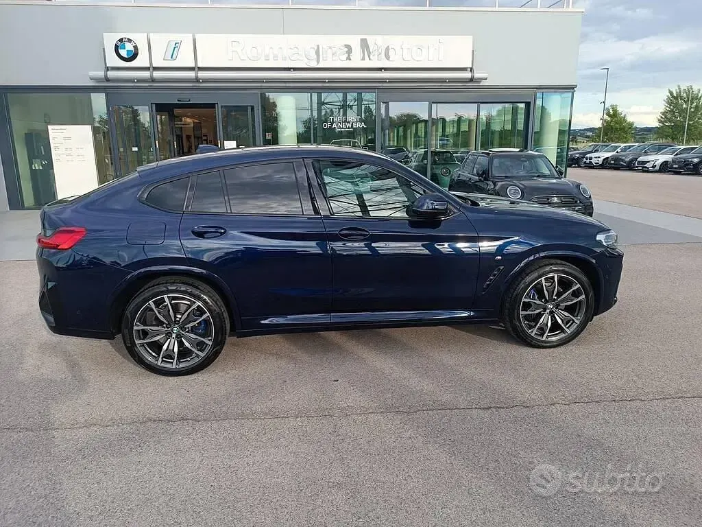 Usata BMW X4 M Sport 286 CV (210 kW) 2023 Bluazzurro SUV