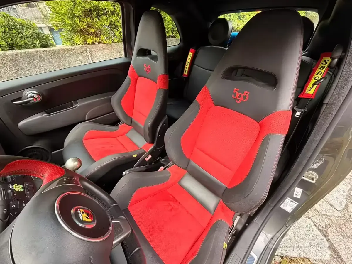 Usata Abarth 595 Competizione 180 CV (132 kW) 2015 Grigio Cabrio