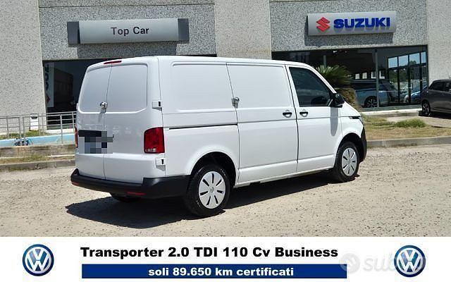 Usata VW T6.1 115 CV (84 kW) 2021 Bianco / pastello Furgone