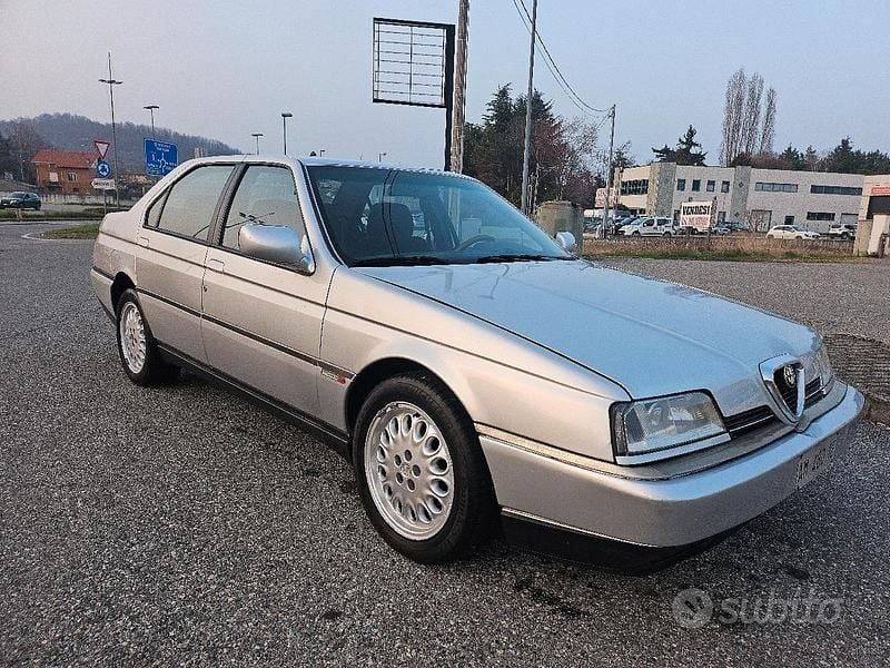 Usata Alfa Romeo 164 Super 201 CV (147 kW) 1997 Grigio Berlina