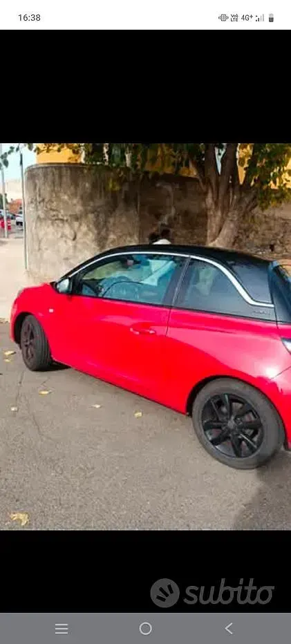 Usata Opel Adam 2006 Rosso Utilitaria