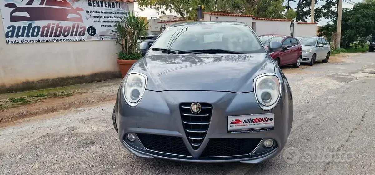 Usata Alfa Romeo MiTo Distinctive 95 CV (69 kW) 2011 Grigio Utilitaria