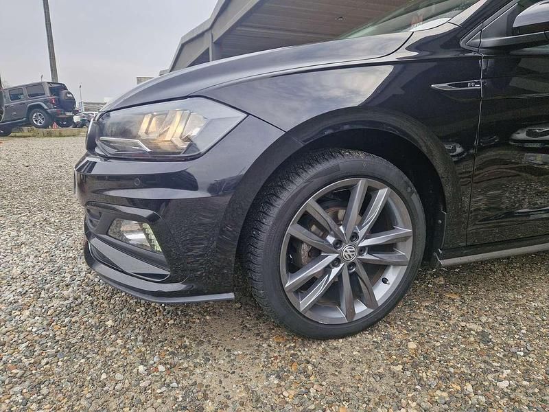 Usata VW Polo R-line 95 CV (69 kW) 2018 Nero Berlina