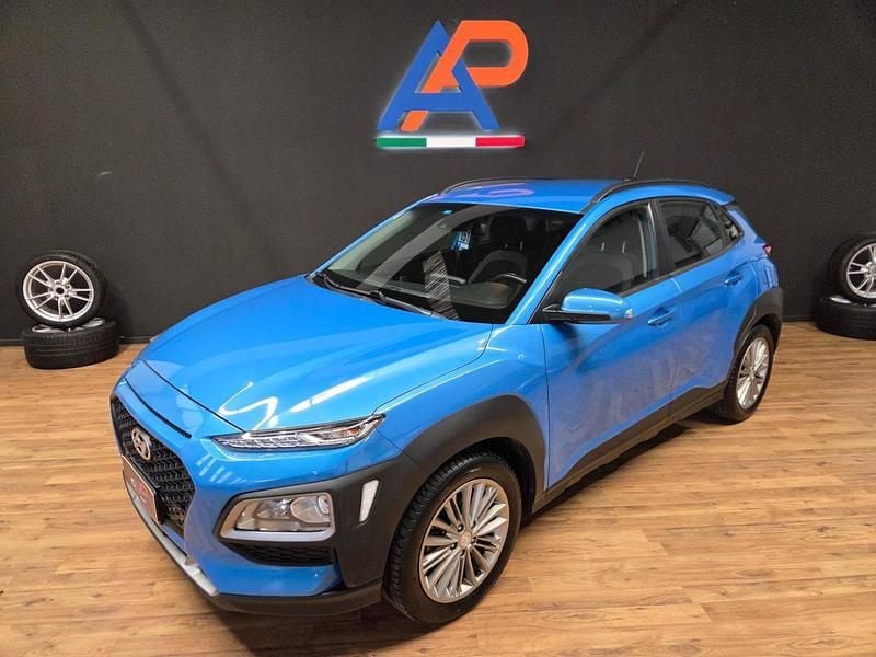 Usata Hyundai Kona Premium 116 CV (85 kW) 2019 Blu/azzurro SUV