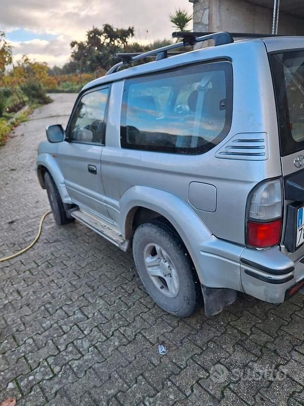 Usata Toyota Land Cruiser 163 CV (119 kW) 2002 Grigio SUV