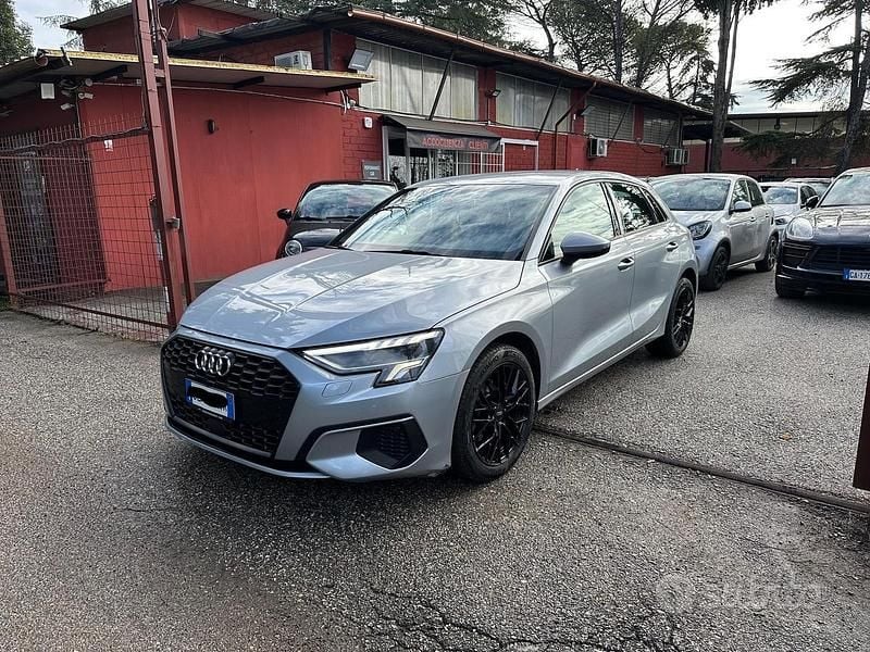 Usata Audi A3 Advanced Plus 116 CV (85 kW) 2022 Grigio Berlina