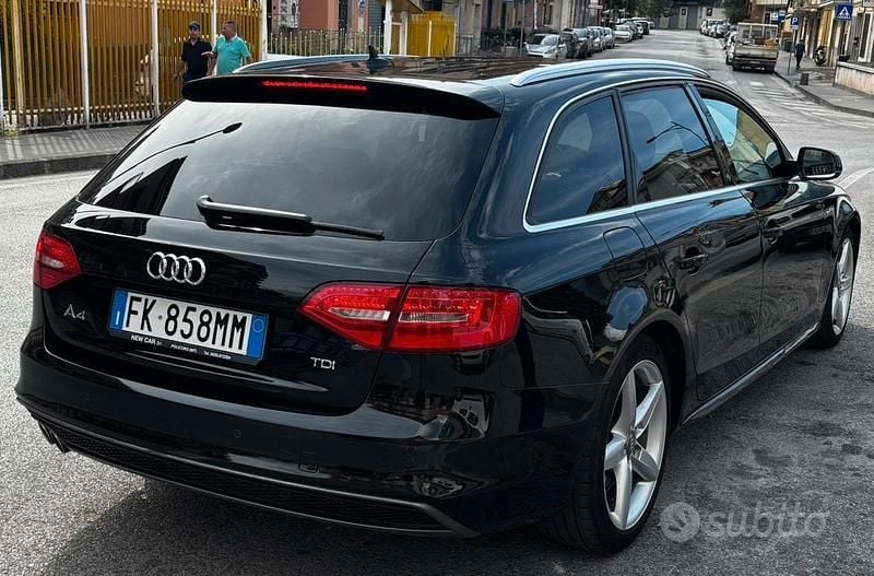 Usata Audi A4 S-Line 177 CV (130 kW) 2014 Nero Station wagon