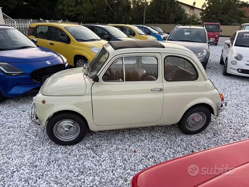 Usata Fiat 500 18 CV (13 kW) 1970 Beige Utilitaria