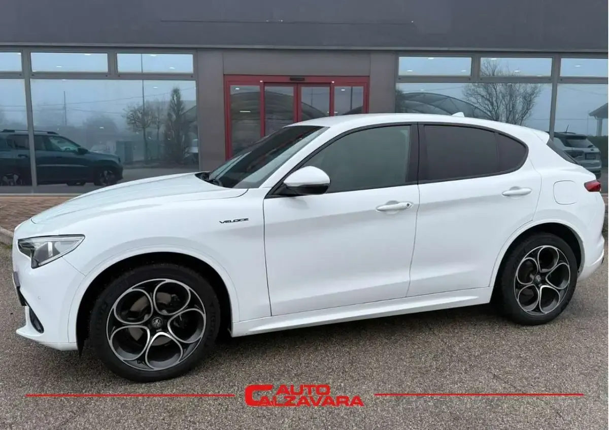 Usata Alfa Romeo Stelvio Veloce 209 CV (153 kW) 2021 Bianco alfa SUV