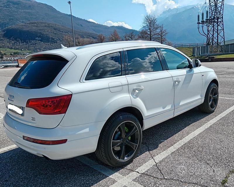 Usata Audi Q7 S-Line 240 CV (176 kW) 2011 Bianco SUV