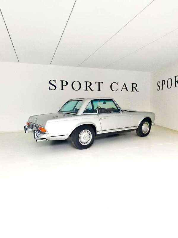 Usata Mercedes SL280 136 CV (100 kW) 1969 Argento Cabrio