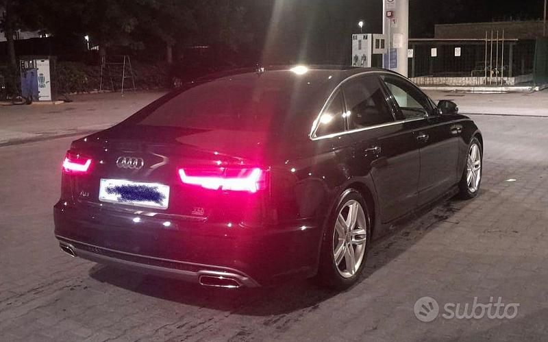 Usata Audi A6 S-Line 190 CV (139 kW) 2015 Nero Berlina