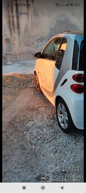 Usata Smart ForTwo Coupé 54 CV (39 kW) 2012 Bianco Coupé