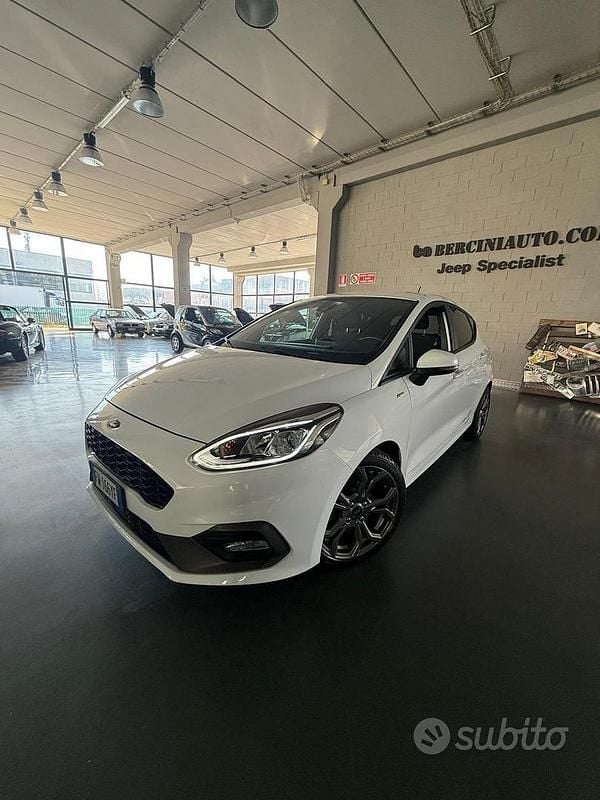 Usata Ford Fiesta ST-Line 2019 Bianco Utilitaria