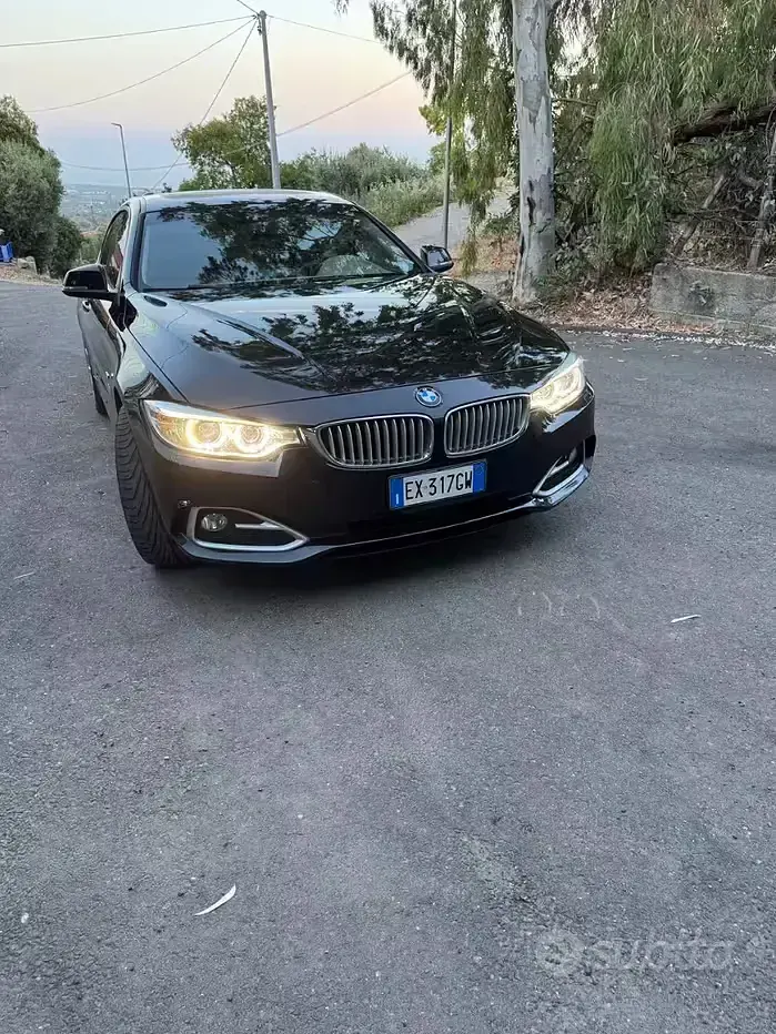 Usata BMW 420 Coupé 184 CV (135 kW) 2014 Nero Coupé