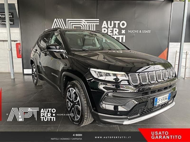Usata Jeep Compass Limited 131 CV (96 kW) 2022 Nero SUV