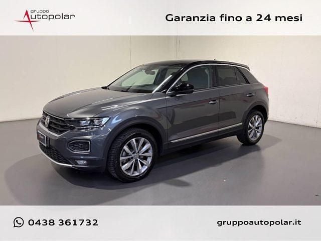 Usata VW T-Roc Style 116 CV (85 kW) 2018 Indium grey/nero SUV