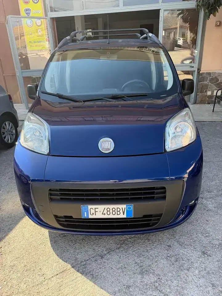 Usata Fiat Qubo Trekking 75 CV (55 kW) 2009 Blu/azzurro Monovolume