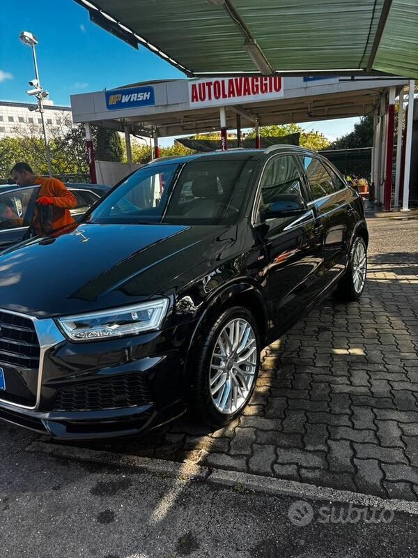 Usata Audi Q3 S-Line 150 CV (110 kW) 2018 Nero SUV