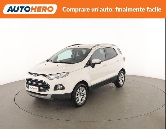 Usata Ford Ecosport Titanium 125 CV (91 kW) 2017 Bianco SUV