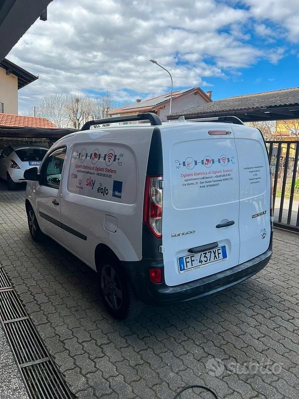 Usata Renault Kangoo 75 CV (55 kW) 2016 Bianco Monovolume