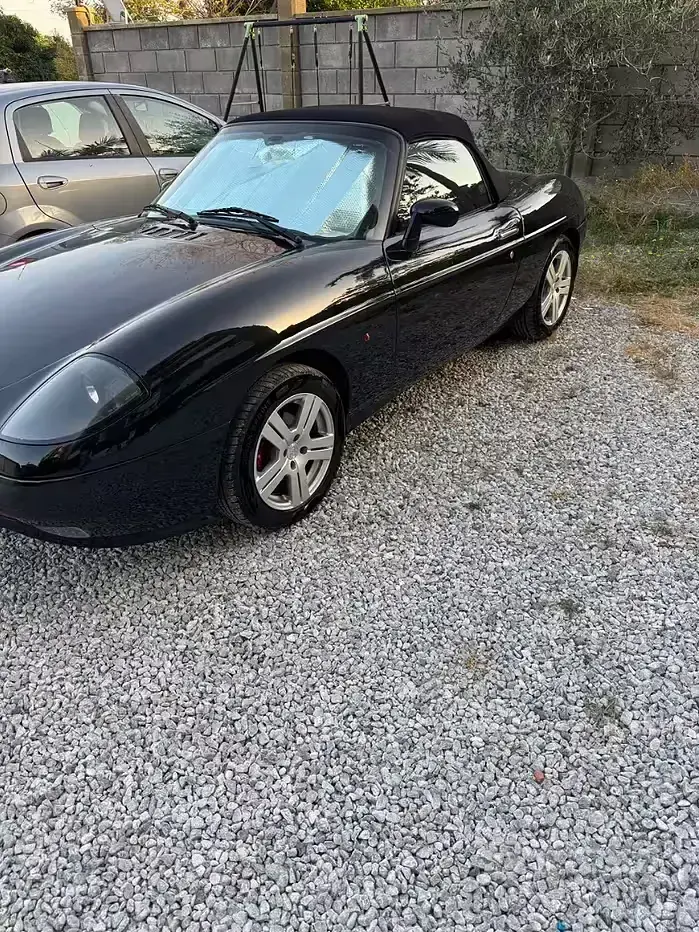 Usata Fiat Barchetta 131 CV (96 kW) 2002 Nero Cabrio