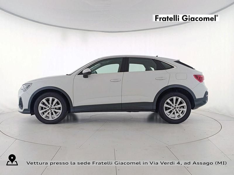 Usata Audi Q3 Sportback Ambiente 150 CV (110 kW) 2022 2y bianco ghiacciaio metallizzato SUV