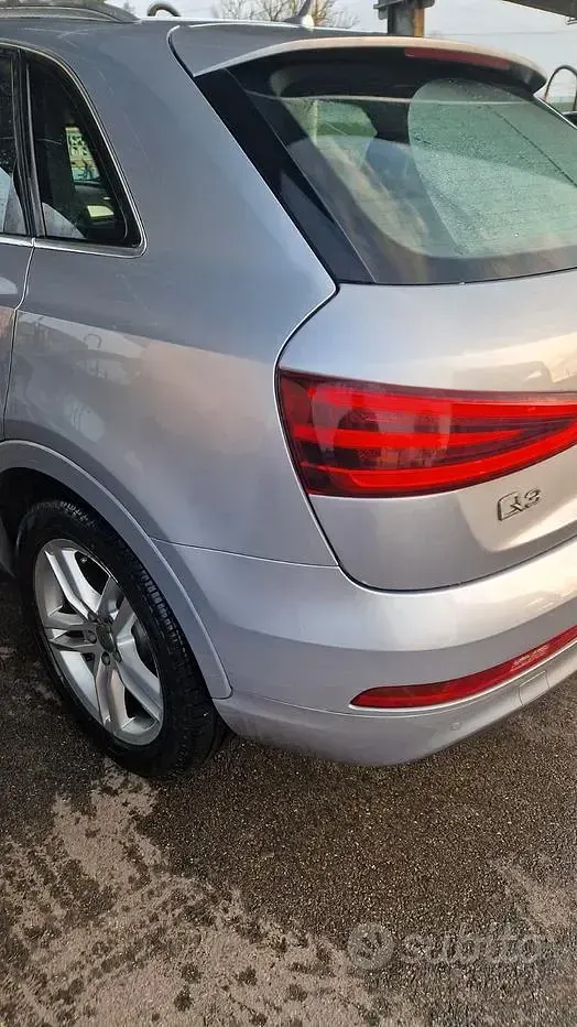 Usata Audi Q3 S-Line 177 CV (130 kW) 2014 Grigio SUV