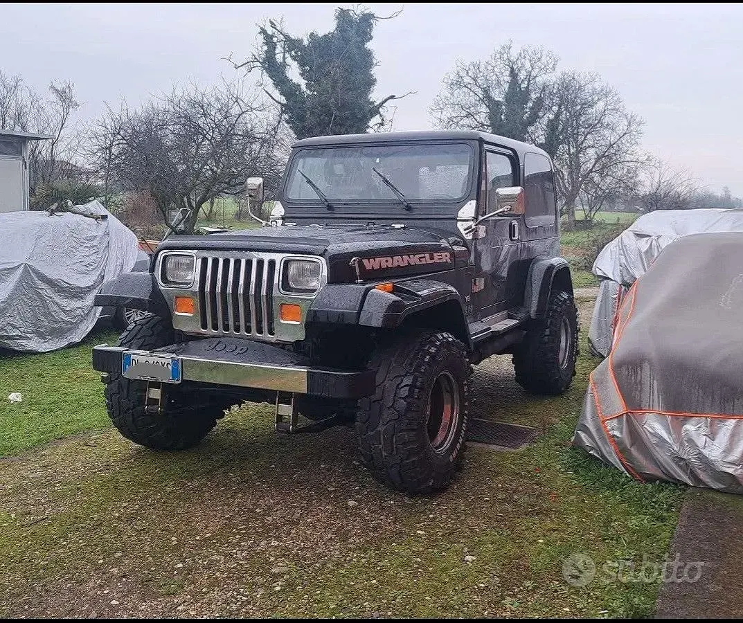 Usata Jeep Wrangler 80 CV (58 kW) 1989 Nero SUV