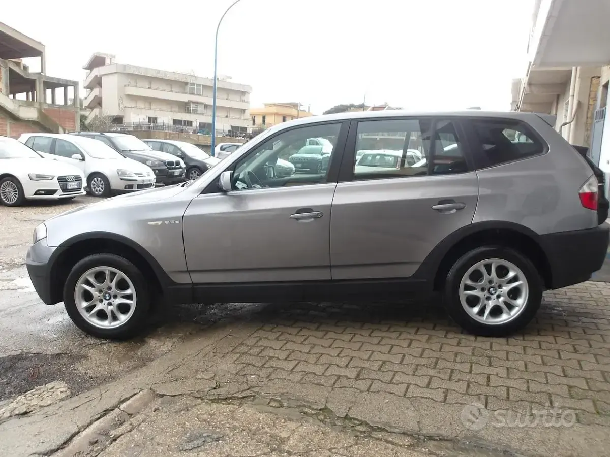 Usata BMW X3 Efficient Dynamics 150 CV (110 kW) 2006 Grigio SUV