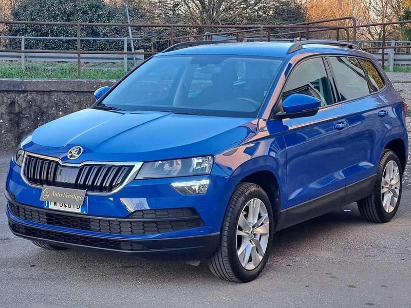 Usata Skoda Karoq Style 116 CV (85 kW) 2019 Blu/azzurro SUV