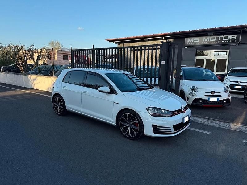 Usata VW Golf VII GTI 229 CV (168 kW) 2017 Bianco Berlina
