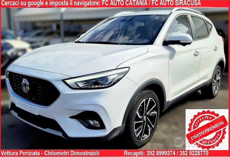 Usata MG ZS Luxury 106 CV (77 kW) 2024 Bianco SUV