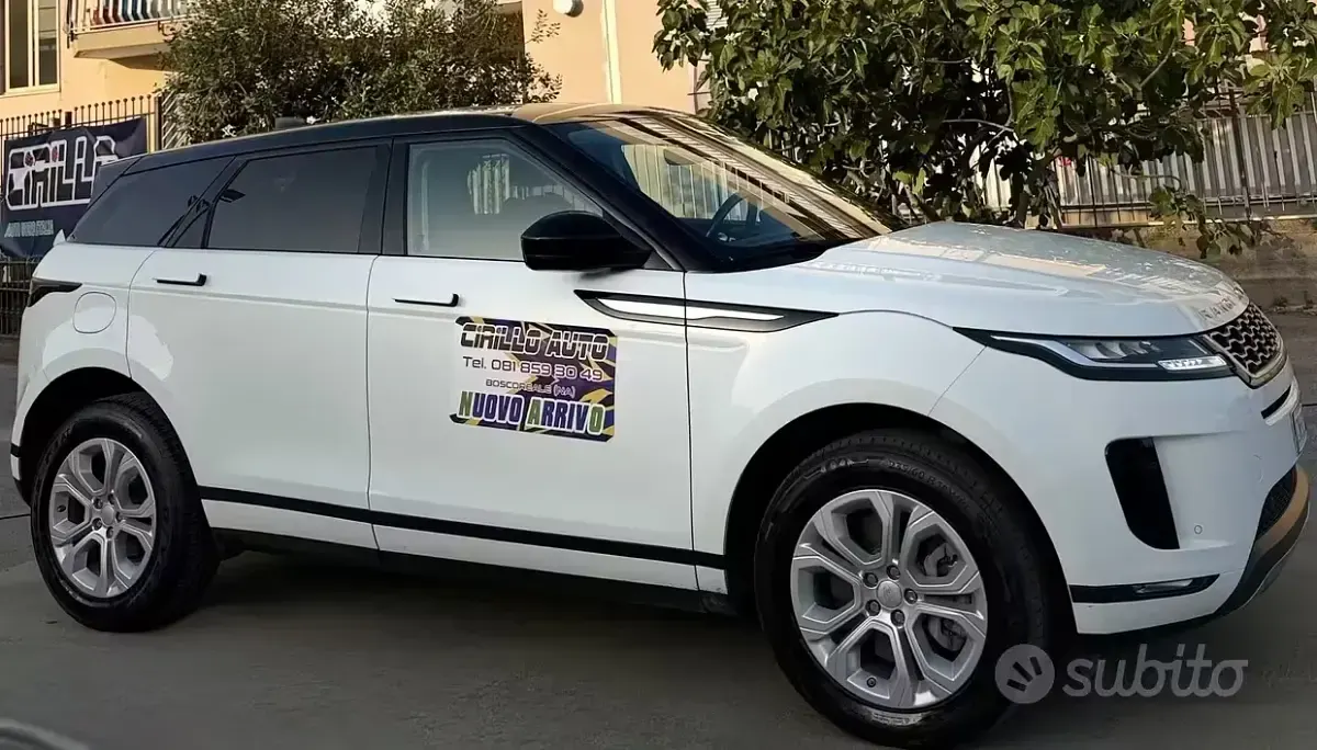 Usata Land Rover Range Rover evoque Dynamic 150 CV (110 kW) 2020 Bianco SUV