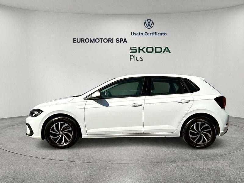 Usata VW Polo Life 95 CV (69 kW) 2023 Bianco Utilitaria