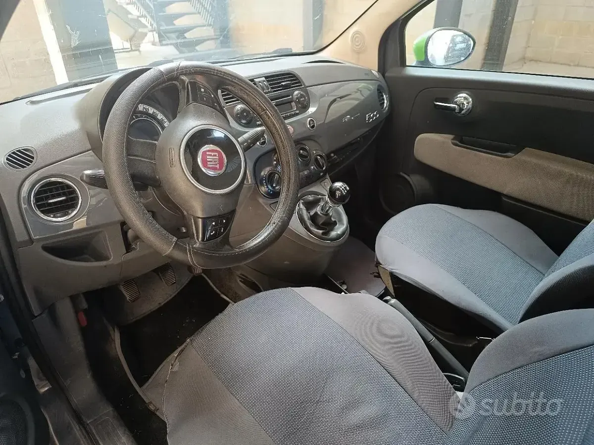Usata Fiat 500 69 CV (50 kW) 2012 Grigio Berlina