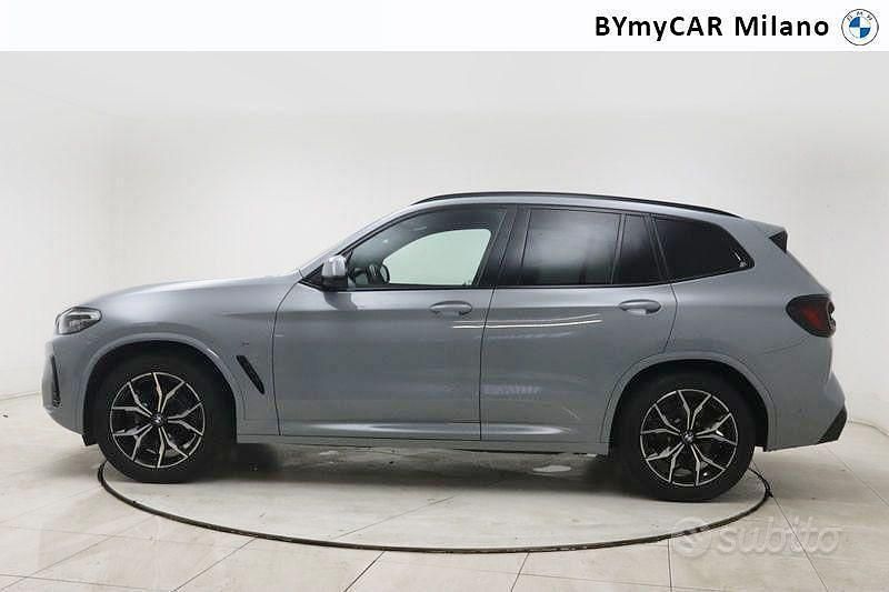 Usata BMW X3 M Sport 190 CV (139 kW) 2022 Grigio SUV