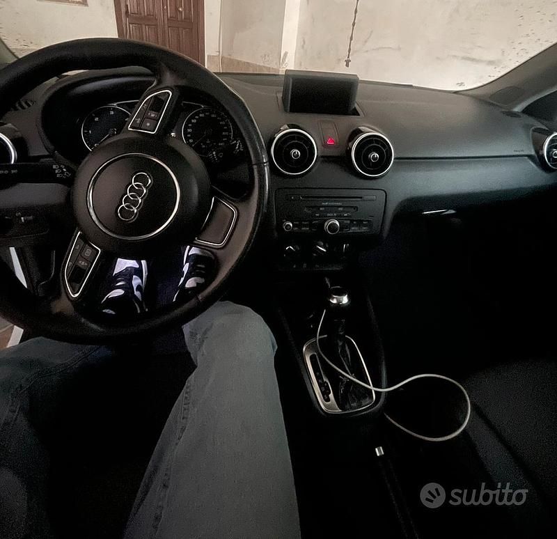 Usata Audi A1 S-Line 90 CV (66 kW) 2013 Bianco Utilitaria
