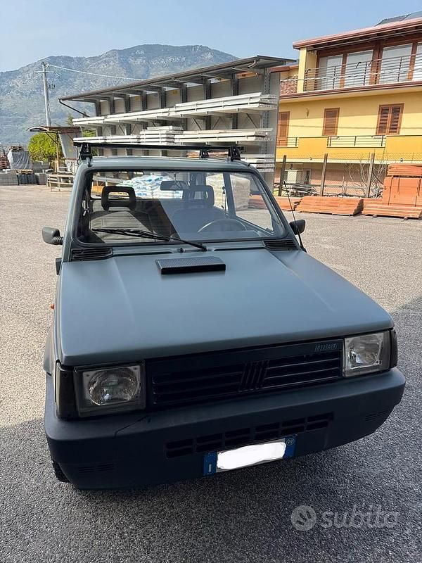 Usata Fiat Panda 1999 Grigio Utilitaria
